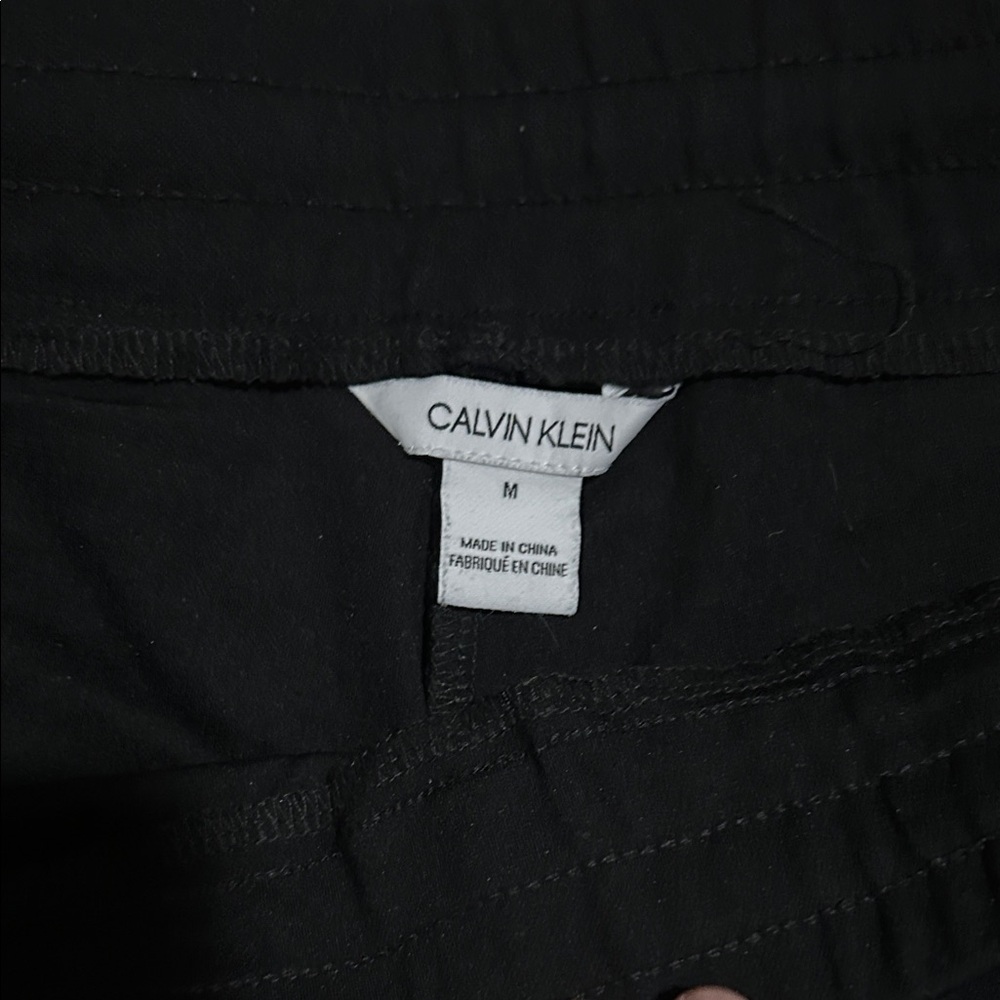 Calvin Klein Black Dress Joggers - Picture 2 of 4